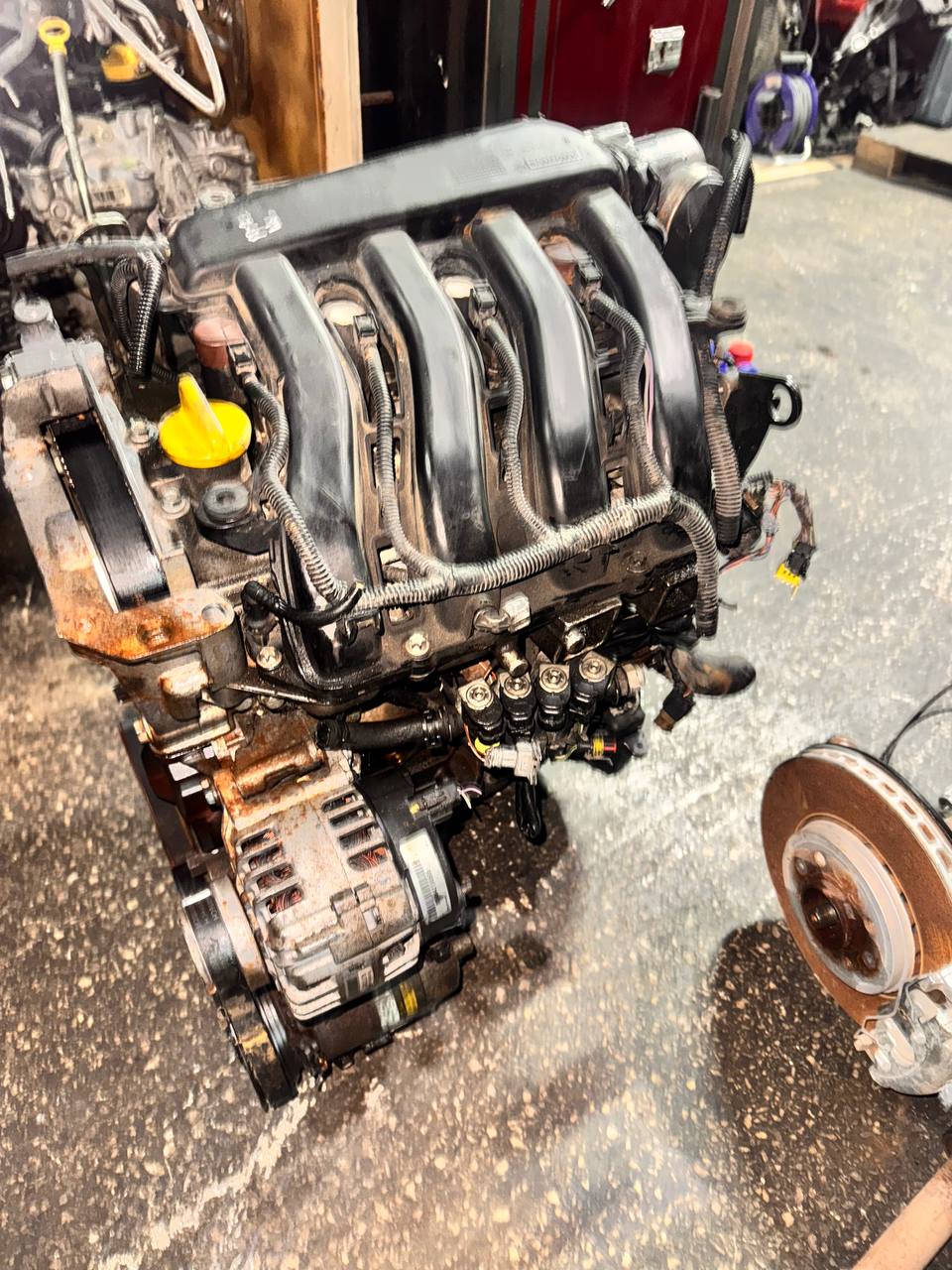 Renault Megane 2 Çıkma 1.6 16v Motor Komple Renault Megane 2 Çıkma 1.6 16v Motor Komple